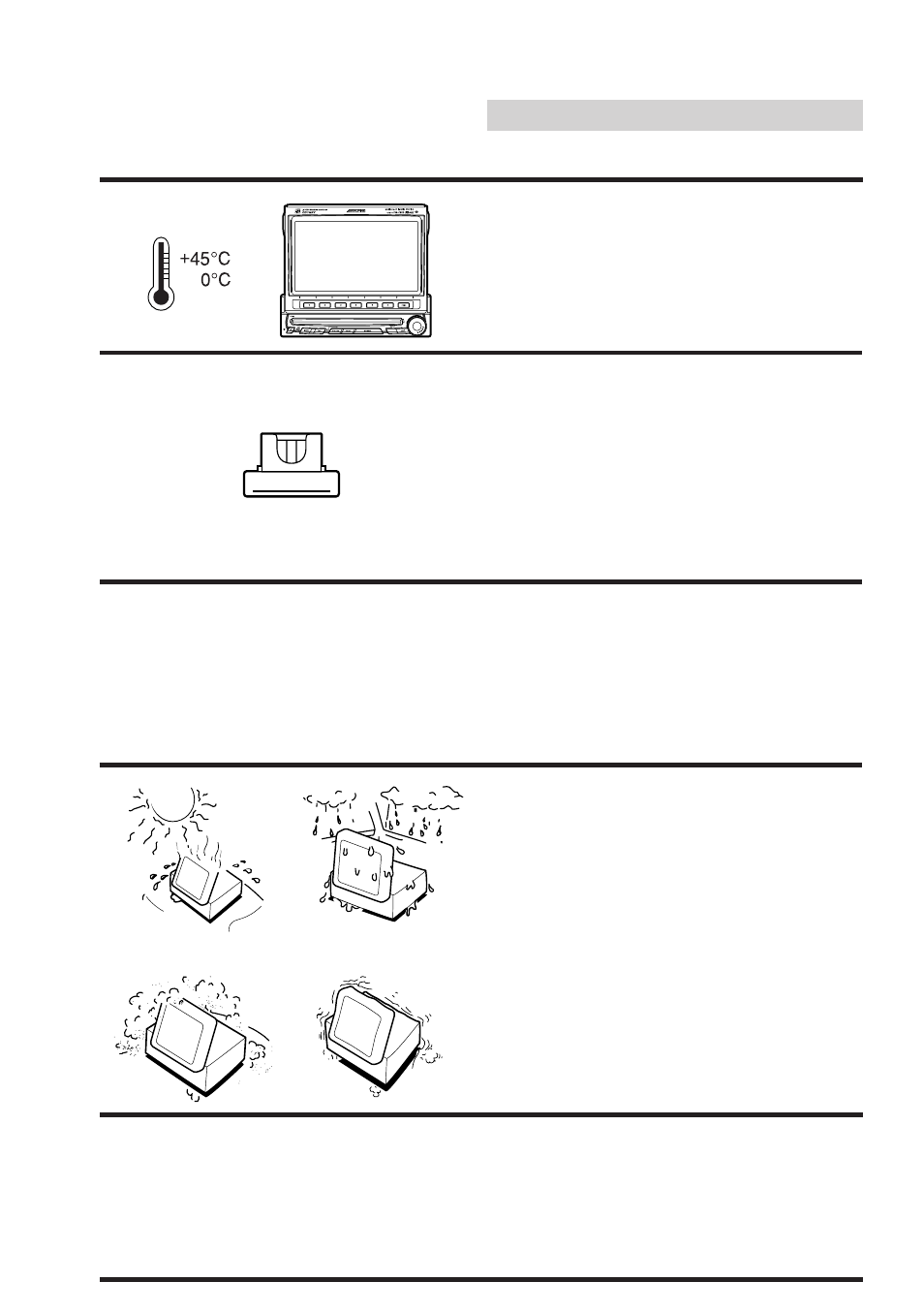 Precautions, Temperature, Fuse replacement | Maintenance, Installation location | Alpine IVA-C800 User Manual | Page 16 / 251