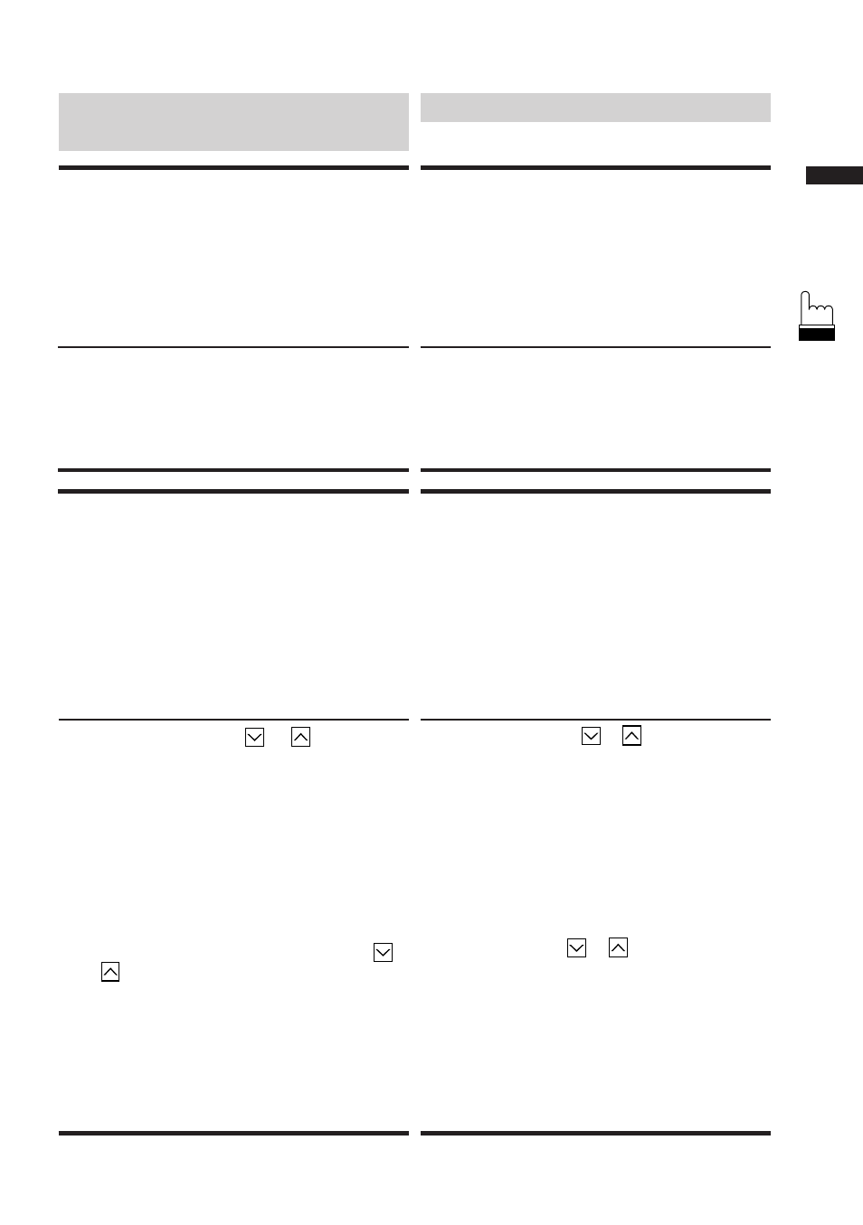 Operación básica, Fonctionnement de base, Selección del ángulo de apertura del monitor | Ajuste del ángulo de visión del monitor, Sélection de l'angle d'ouverture du moniteur, Réglage de l'angle de vision du moniteur | Alpine IVA-C800 User Manual | Page 31 / 251