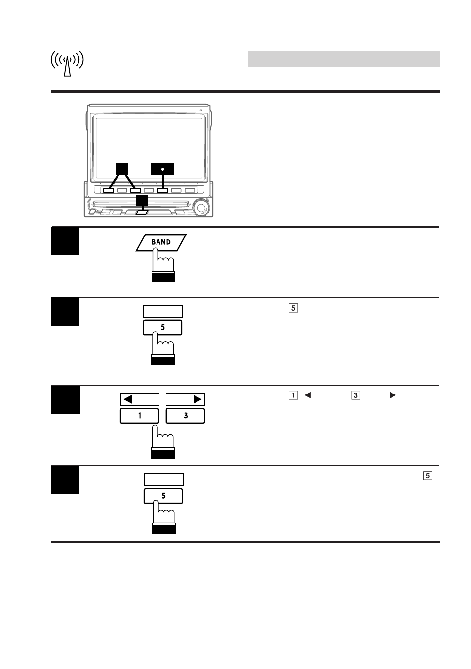 Radio operation, T.r.v.s. search for local stations | Alpine IVA-C800 User Manual | Page 50 / 251