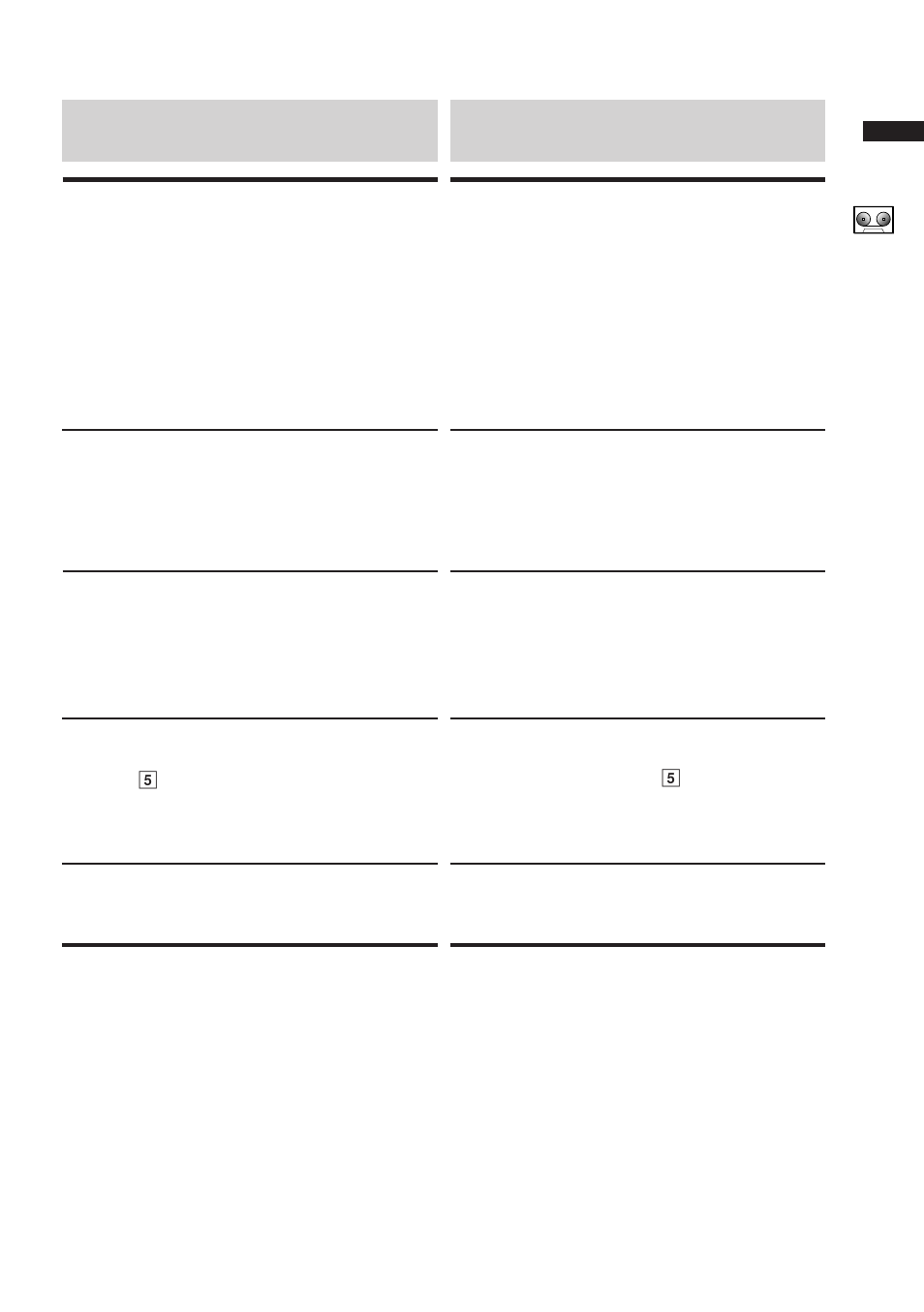 Contrôle du lecteur de cassette, Control de la platina de cassettes | Alpine IVA-C800 User Manual | Page 85 / 251