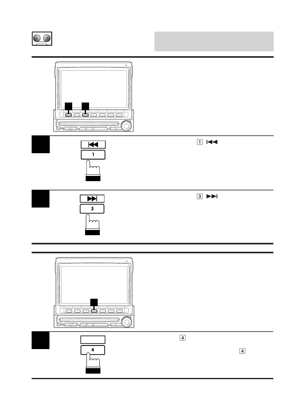 Cassette player operation (optional), Program sensor, Repeat play | Alpine IVA-C800 User Manual | Page 88 / 251