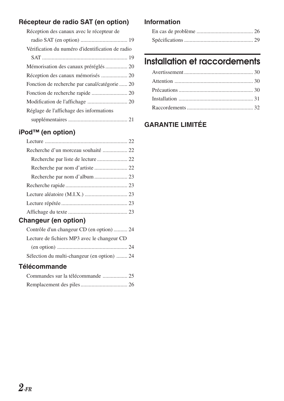 Installation et raccordements | Alpine CDA-9851 User Manual | Page 38 / 103