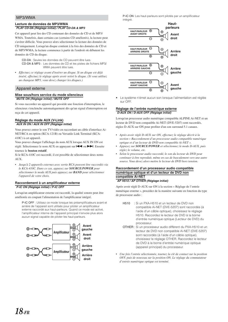 Alpine CDA-9851 User Manual | Page 54 / 103