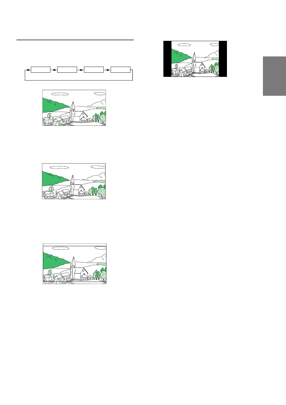 Display modes, Switching display modes, Fr es de se it | Alpine TMX-R705 User Manual | Page 8 / 21