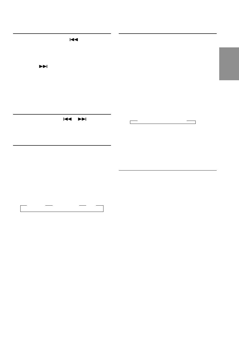 Music sensor (skip), Fast forward and backward, Repeat play | M.i.x. (random play), Scanning programmes | Alpine CDA-7865R User Manual | Page 19 / 32