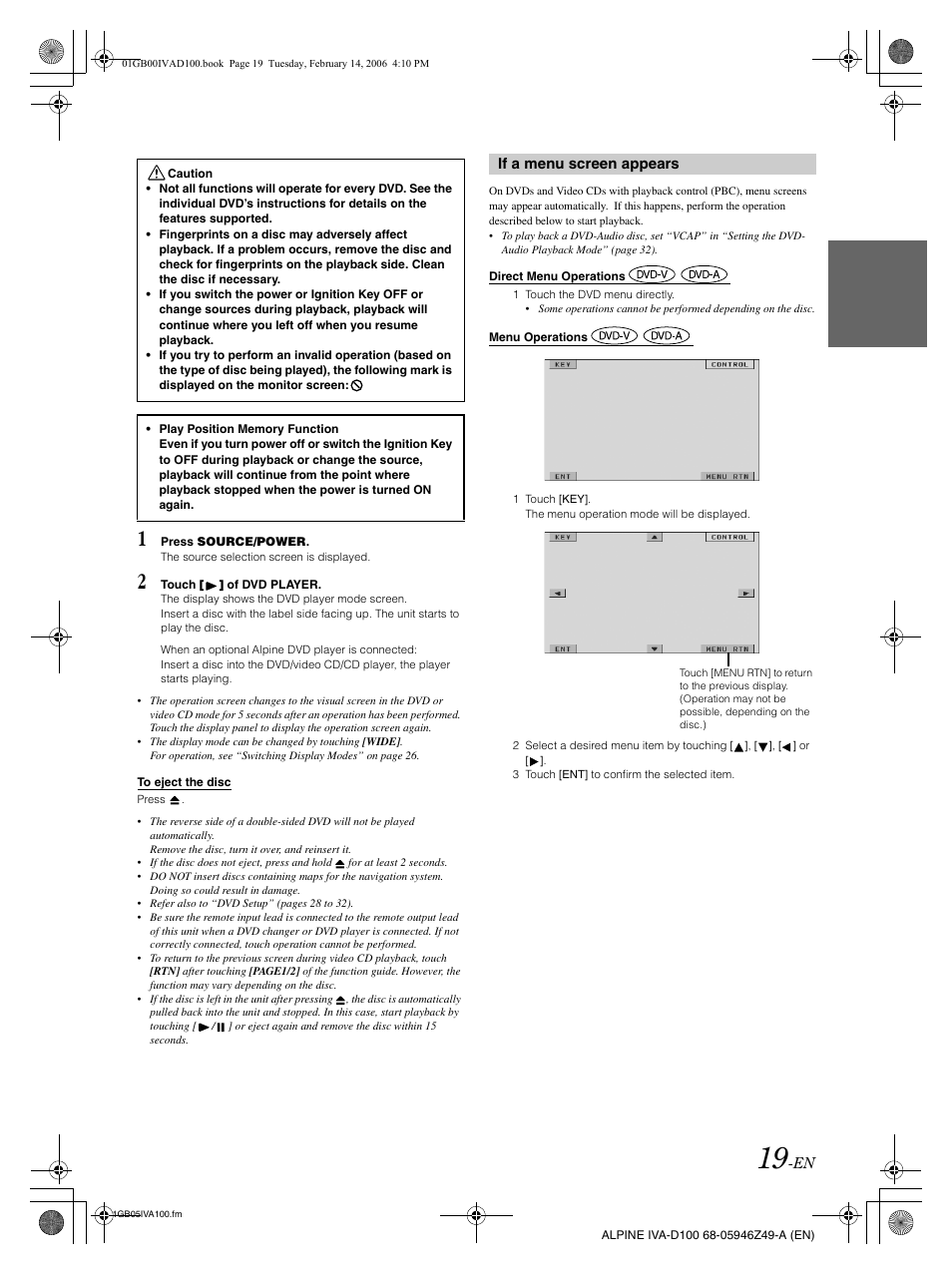 Alpine IVA-D100 User Manual | Page 23 / 83