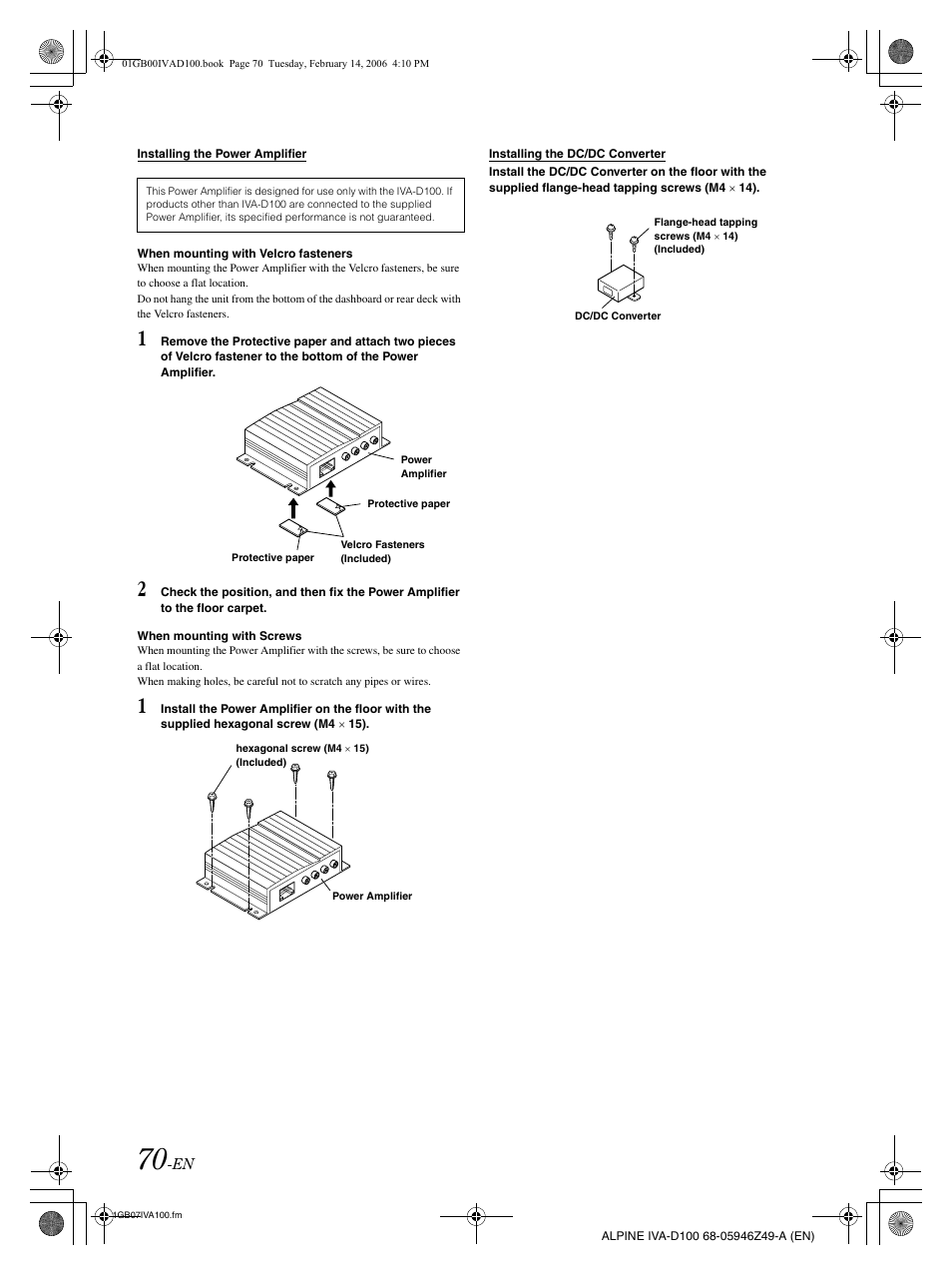 Alpine IVA-D100 User Manual | Page 74 / 83