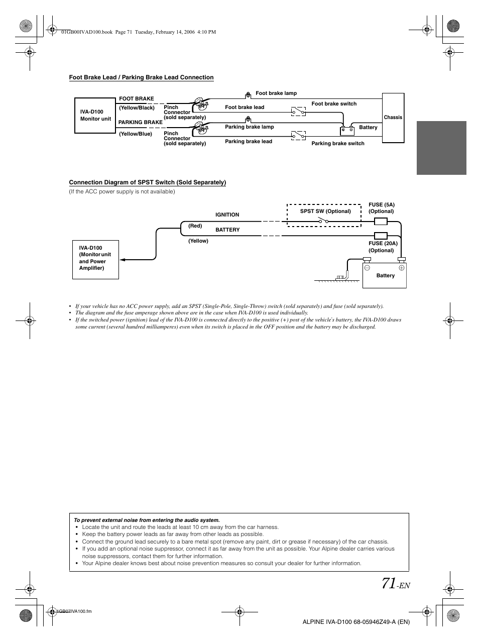 Alpine IVA-D100 User Manual | Page 75 / 83