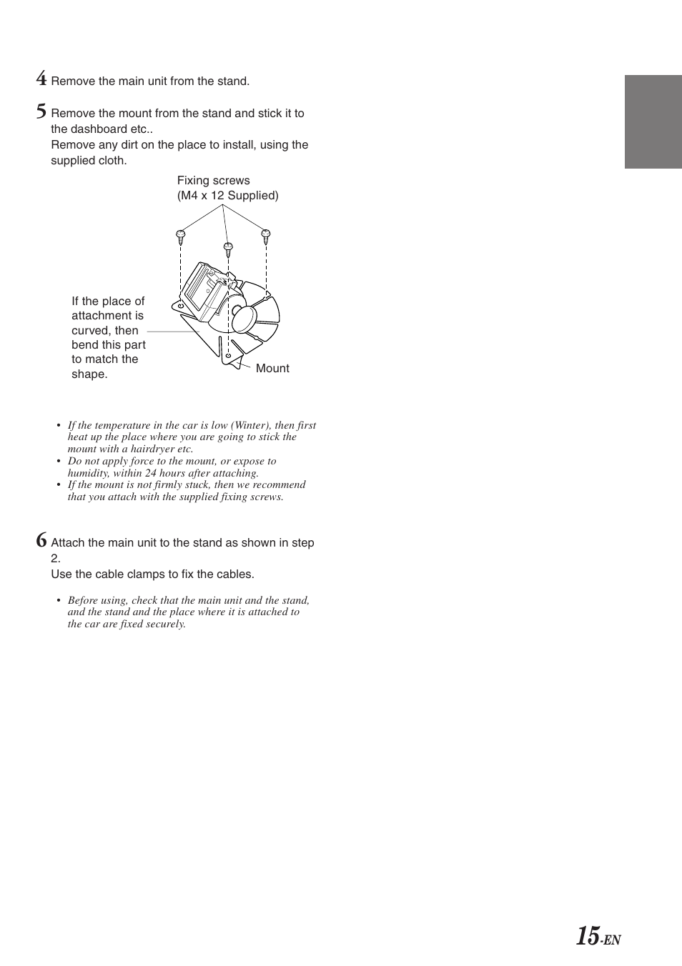 Alpine TME-M710 User Manual | Page 16 / 24