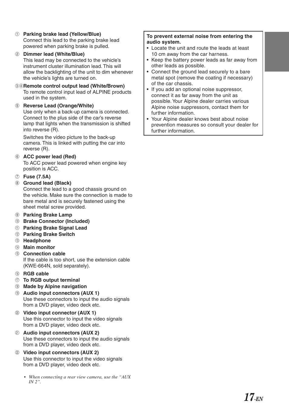 Alpine TME-M710 User Manual | Page 18 / 24