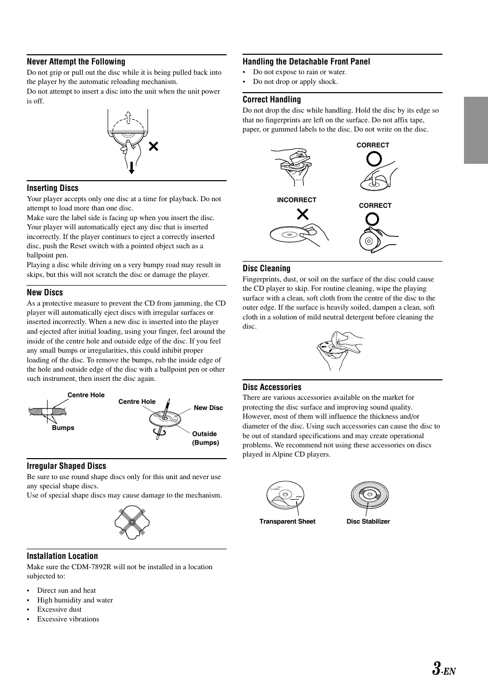 Alpine CDM-7892R User Manual | Page 5 / 30