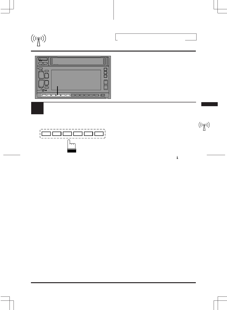 Radio operation, Manual storing of station presets | Alpine 3DA-W882E User Manual | Page 17 / 67