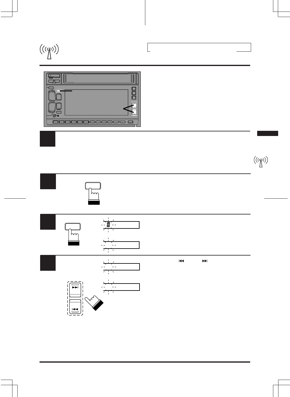 Radio operation, Titling stations | Alpine 3DA-W882E User Manual | Page 23 / 67