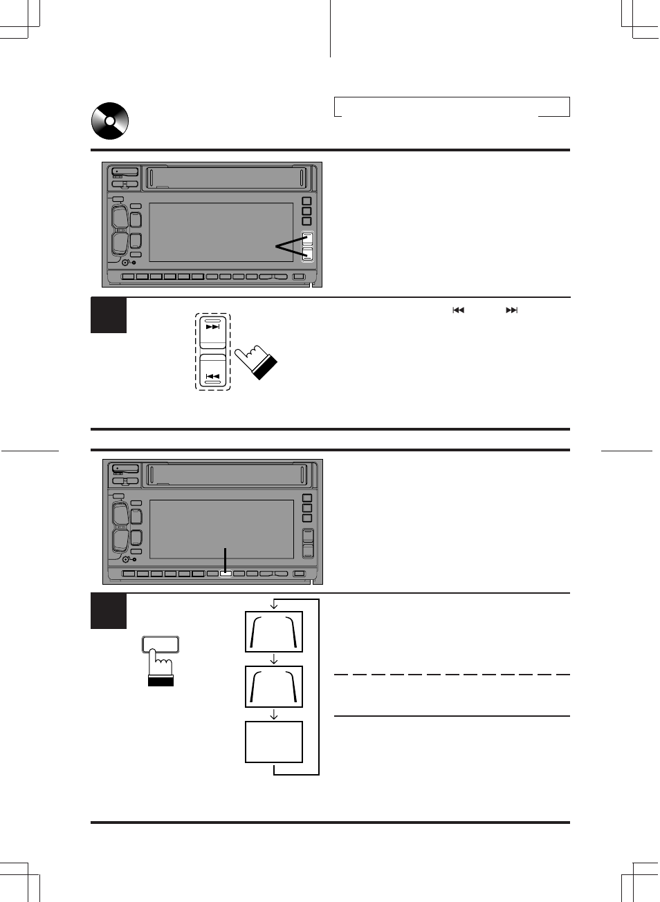 Cd operation, Fast forward and back- ward, Repeat play | Alpine 3DA-W882E User Manual | Page 28 / 67