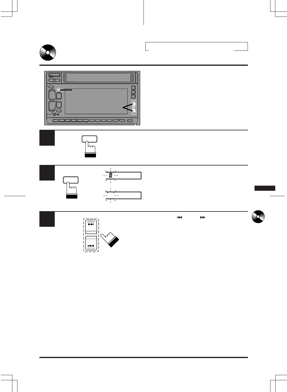 Cd operation, Titling disc | Alpine 3DA-W882E User Manual | Page 33 / 67