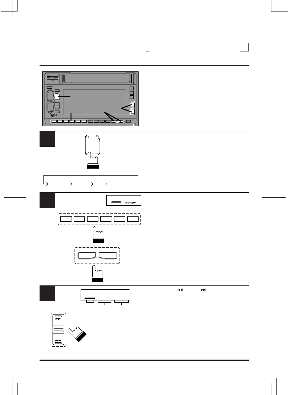 Cd shuttle operation, Operation of 6-disc shuttle (option) | Alpine 3DA-W882E User Manual | Page 37 / 67