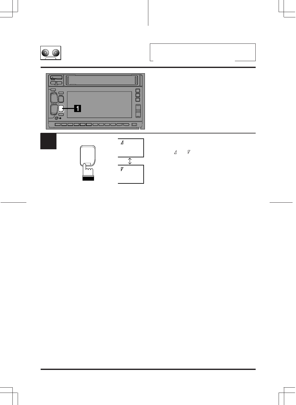 Cassette player operation, Manual reverse | Alpine 3DA-W882E User Manual | Page 44 / 67