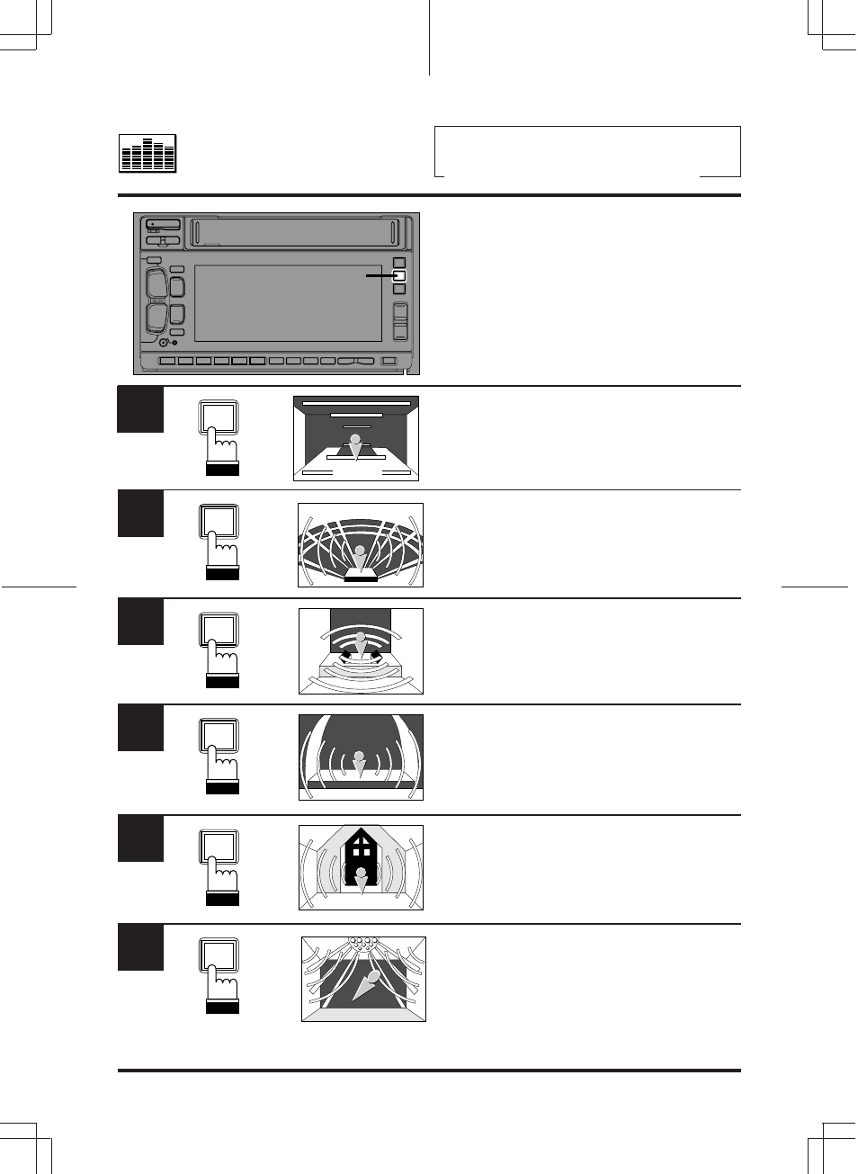 Equalizer/surround operation, Dsp surround presets | Alpine 3DA-W882E User Manual | Page 48 / 67