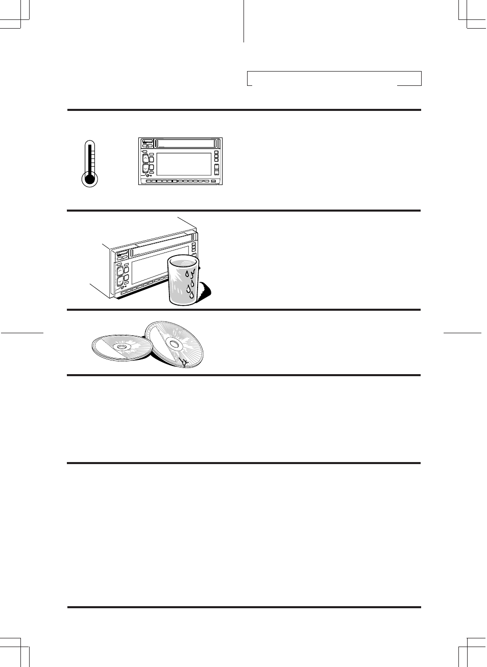 Precautions | Alpine 3DA-W882E User Manual | Page 6 / 67