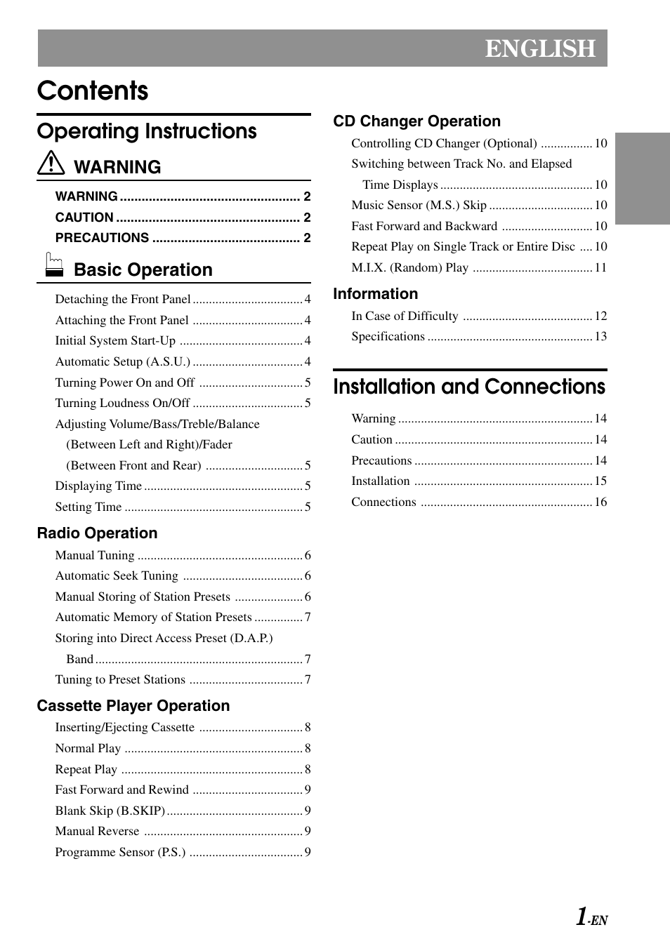 Alpine TDM-7582E User Manual | Page 3 / 19