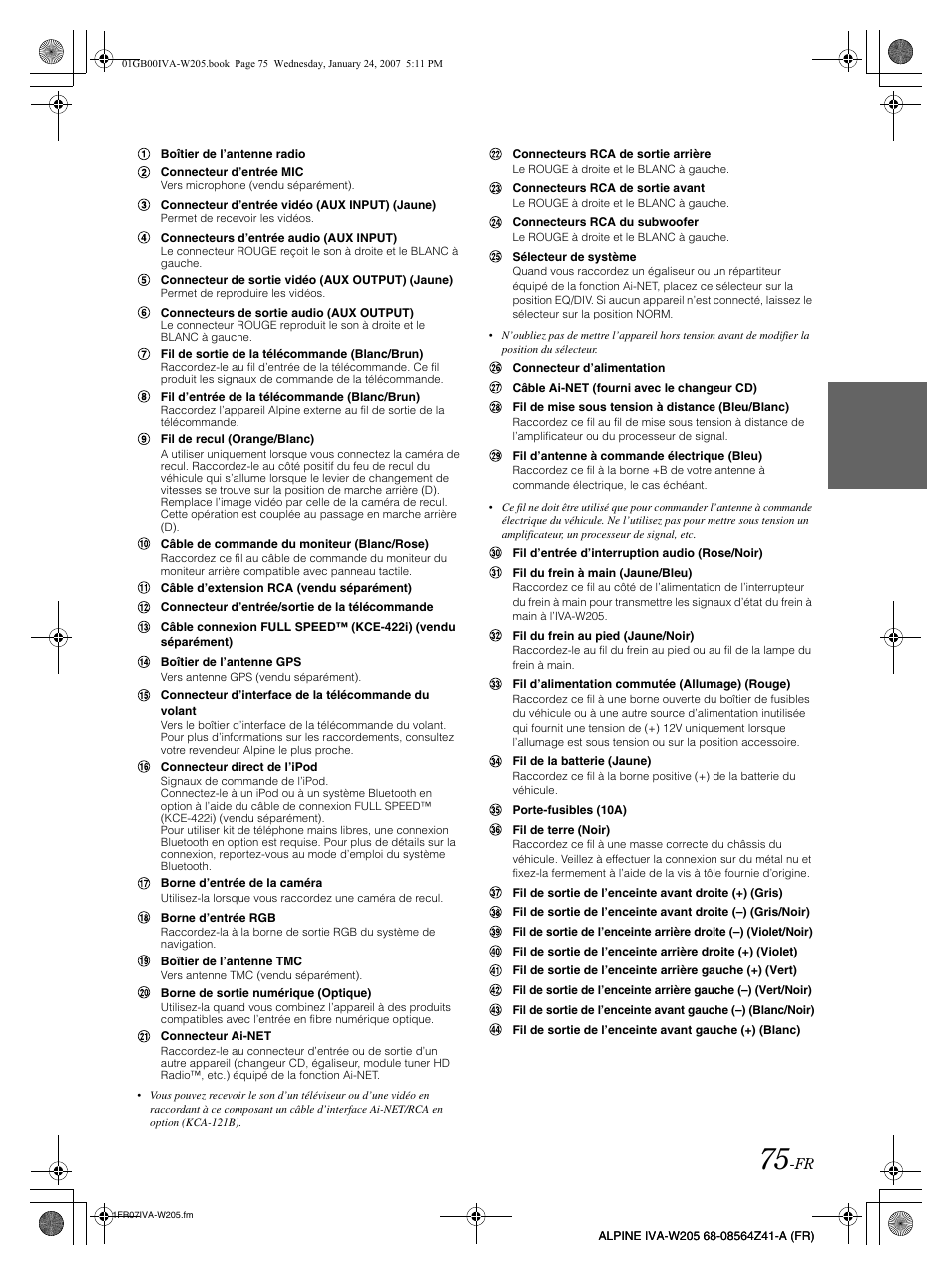 Alpine IVA-W205 User Manual | Page 156 / 238