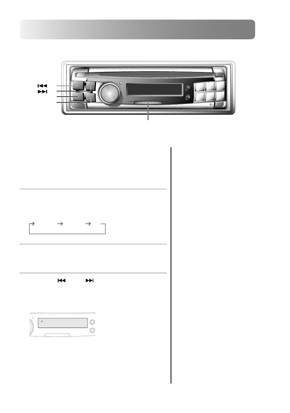 Radio operation, Manual tuning 1 | Alpine CDA-7990 User Manual | Page 34 / 52