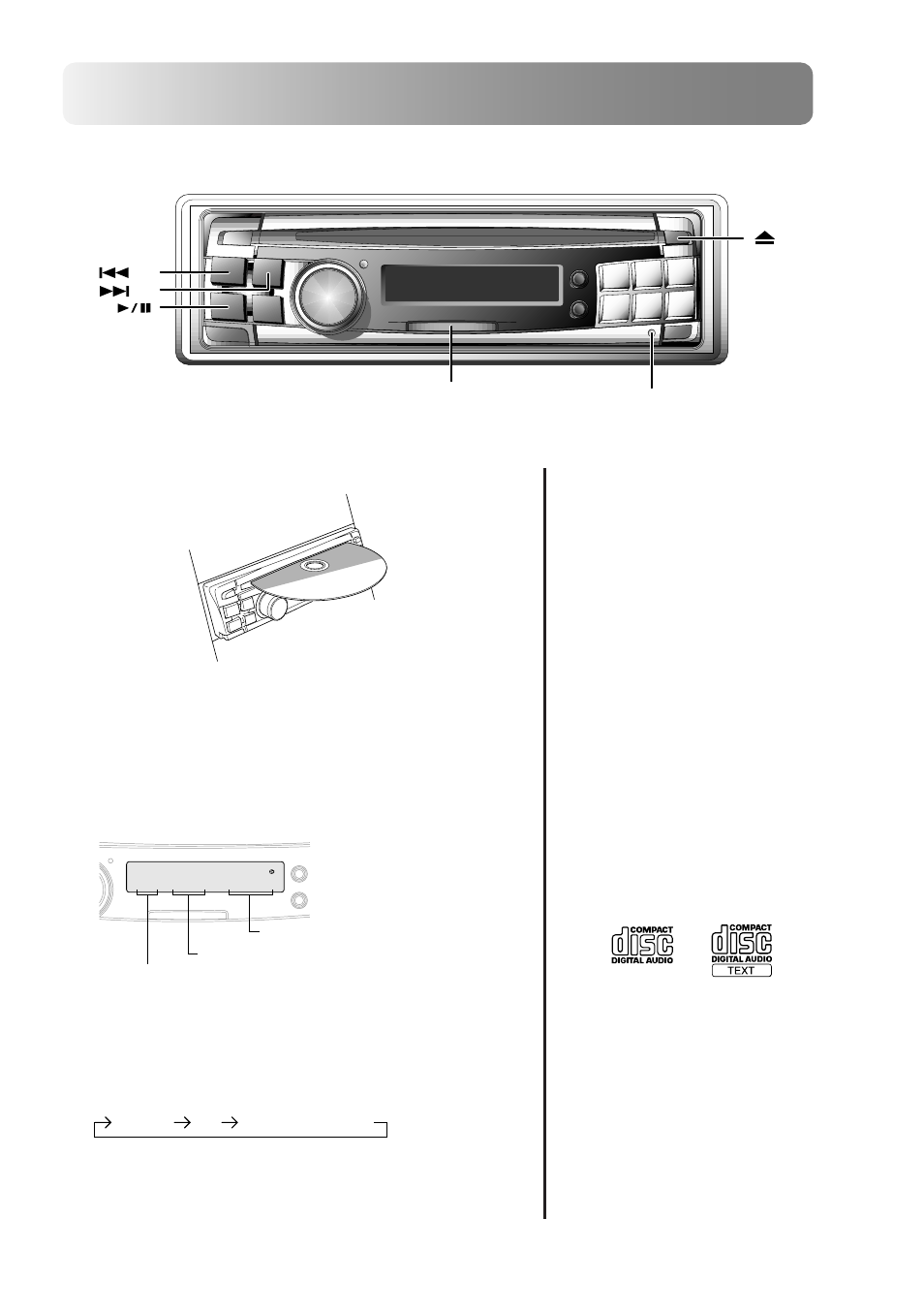 Cd player operation, Playback | Alpine CDA-7990 User Manual | Page 40 / 52