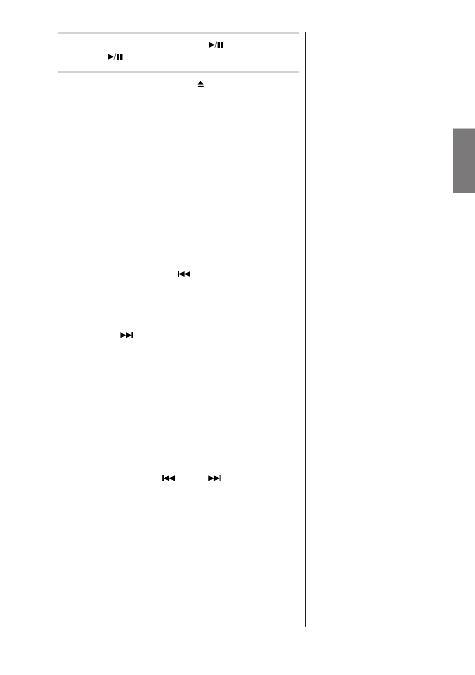 Music sensor (skip) 1, Fast forward and backward 1 | Alpine CDA-7990 User Manual | Page 41 / 52