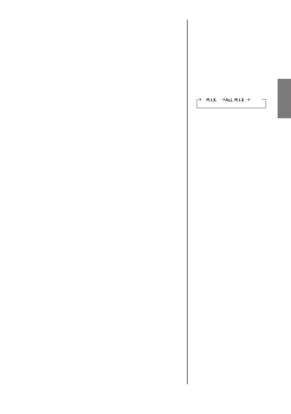 M.i.x. (random play) 1, Scanning programs 1 | Alpine CDA-7990 User Manual | Page 43 / 52