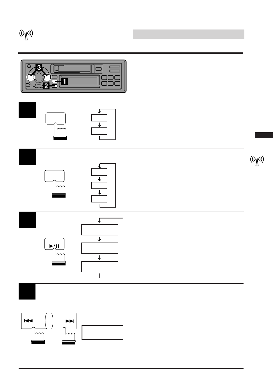 Radio operation, Automatic seek tuning | Alpine TDM-7546E User Manual | Page 11 / 32