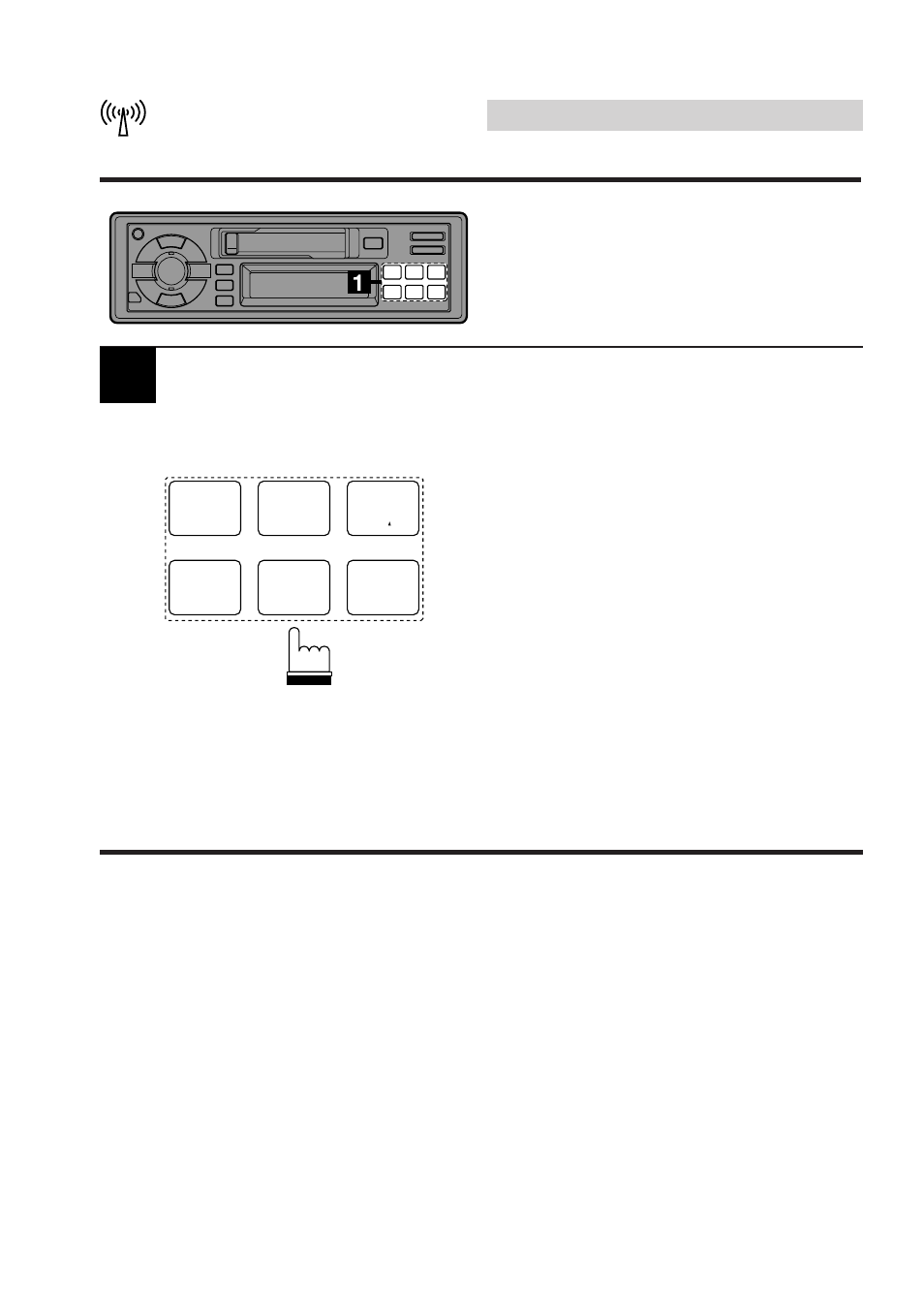 Radio operation, Manual storing of station presets | Alpine TDM-7546E User Manual | Page 12 / 32