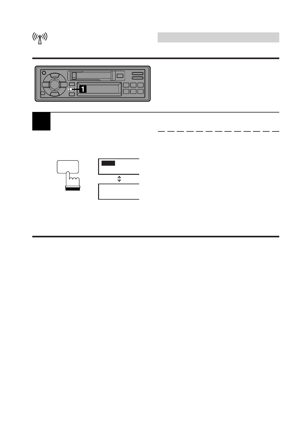 Radio operation, Storing into direct ac- cess preset (d.a.p.) band | Alpine TDM-7546E User Manual | Page 14 / 32