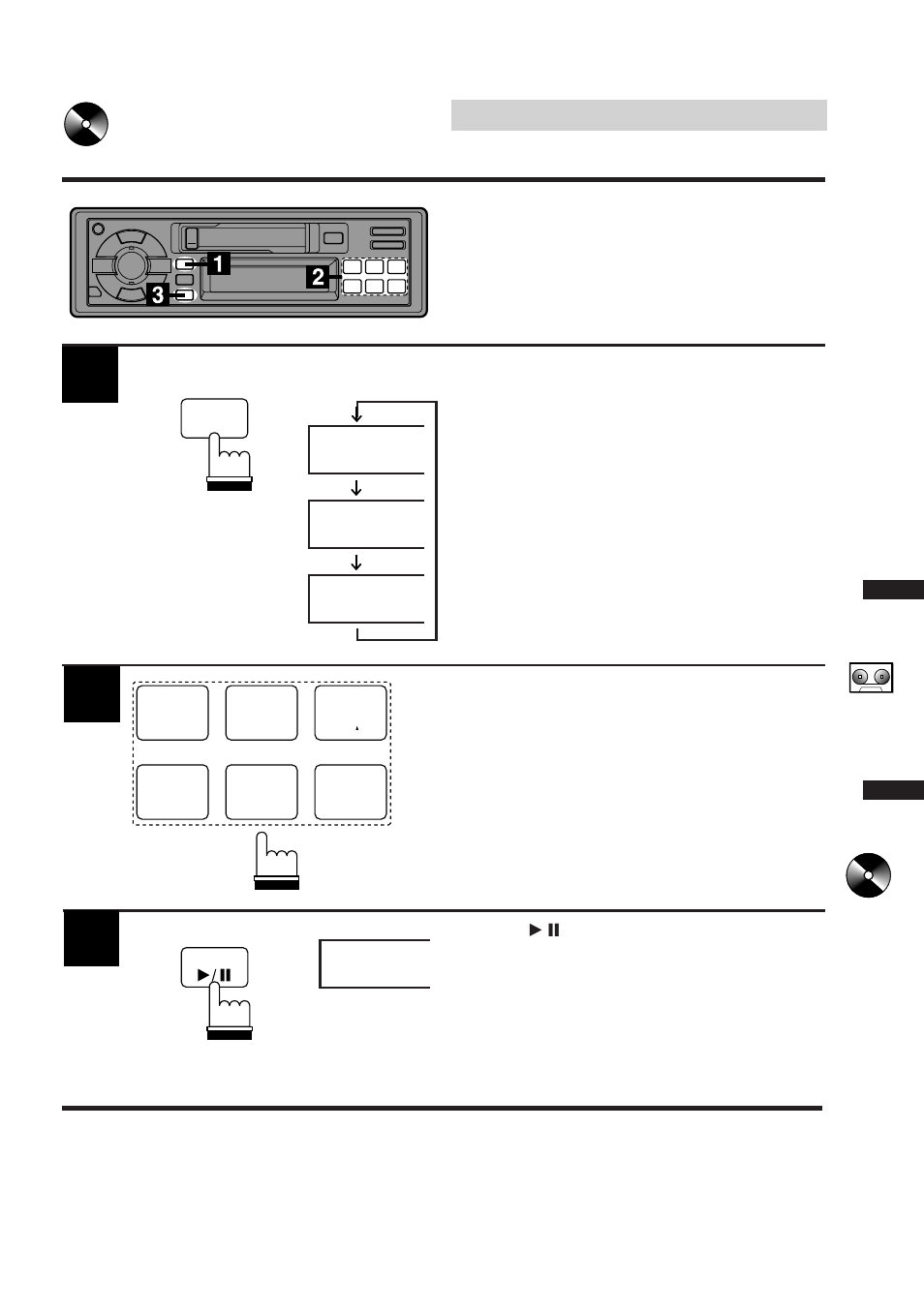 Cd shuttle operation, Controlling cd shuttle (optional) | Alpine TDM-7546E User Manual | Page 21 / 32