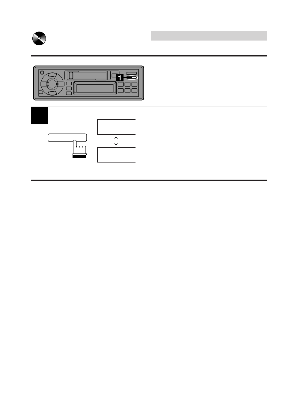 Cd shuttle operation, Switching display | Alpine TDM-7546E User Manual | Page 22 / 32