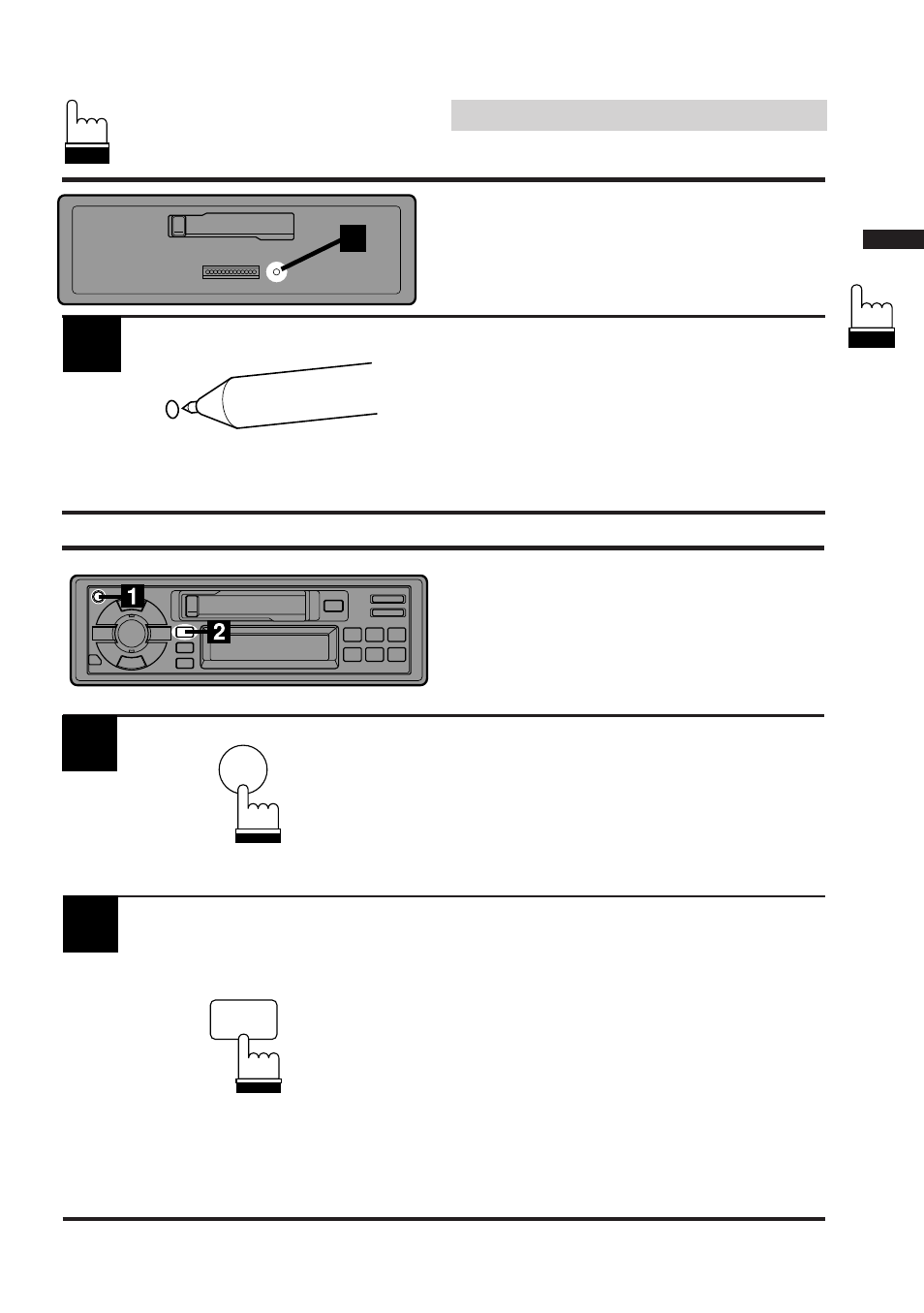 Basic operation, Initial system start-up, Automatic setup (a.s.u.) | Alpine TDM-7546E User Manual | Page 7 / 32