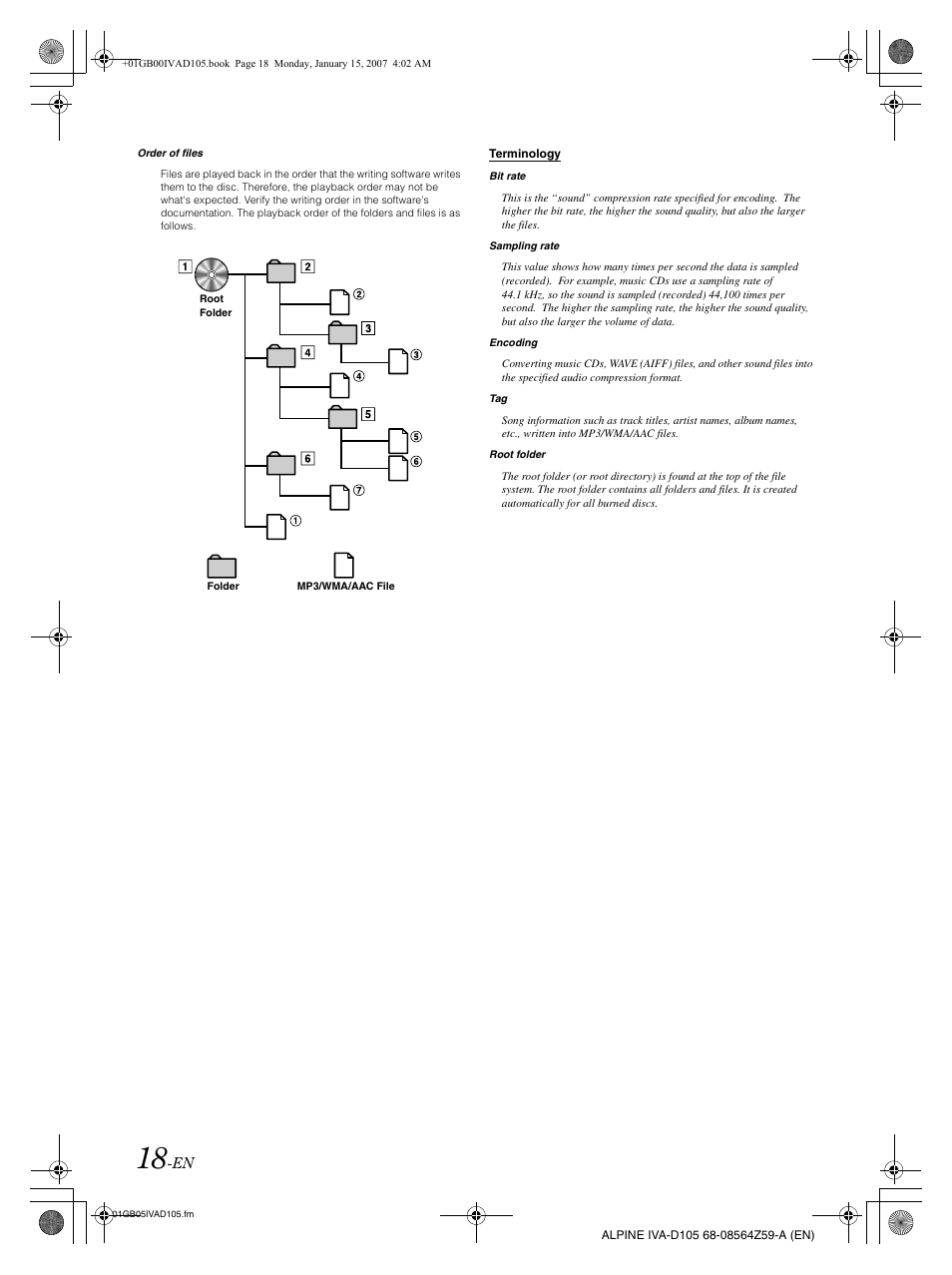 Alpine IVA-D105 User Manual | Page 20 / 83