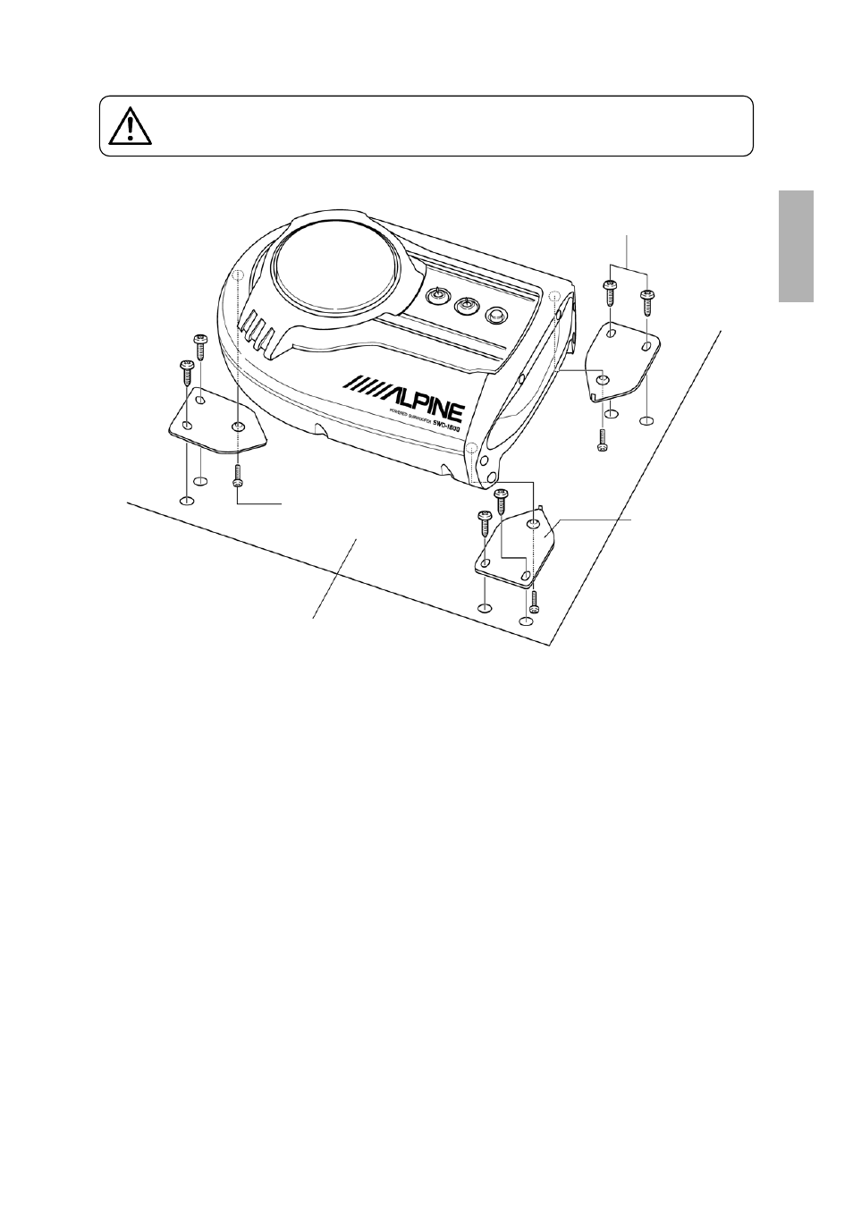 Alpine SWD-1600 User Manual | Page 8 / 13