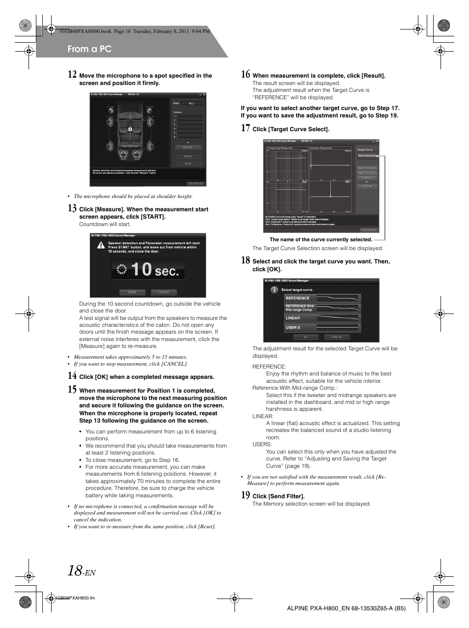 Alpine PXA-H800 User Manual | Page 20 / 66