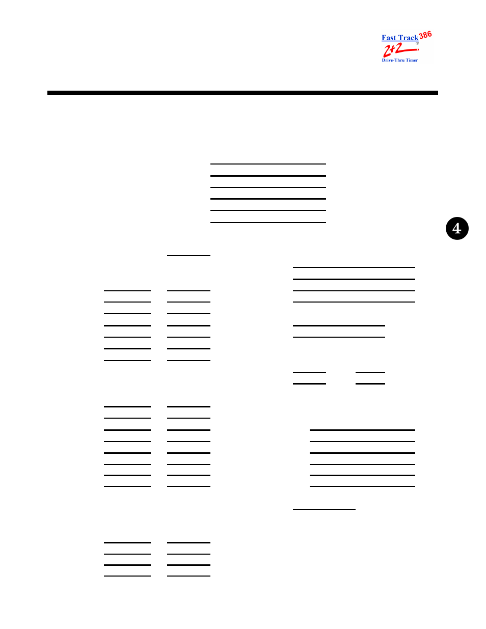 Set parameters worksheets, Set parameters work sheet sample | PHASE RESEARCH 2000 Series User Manual | Page 115 / 131