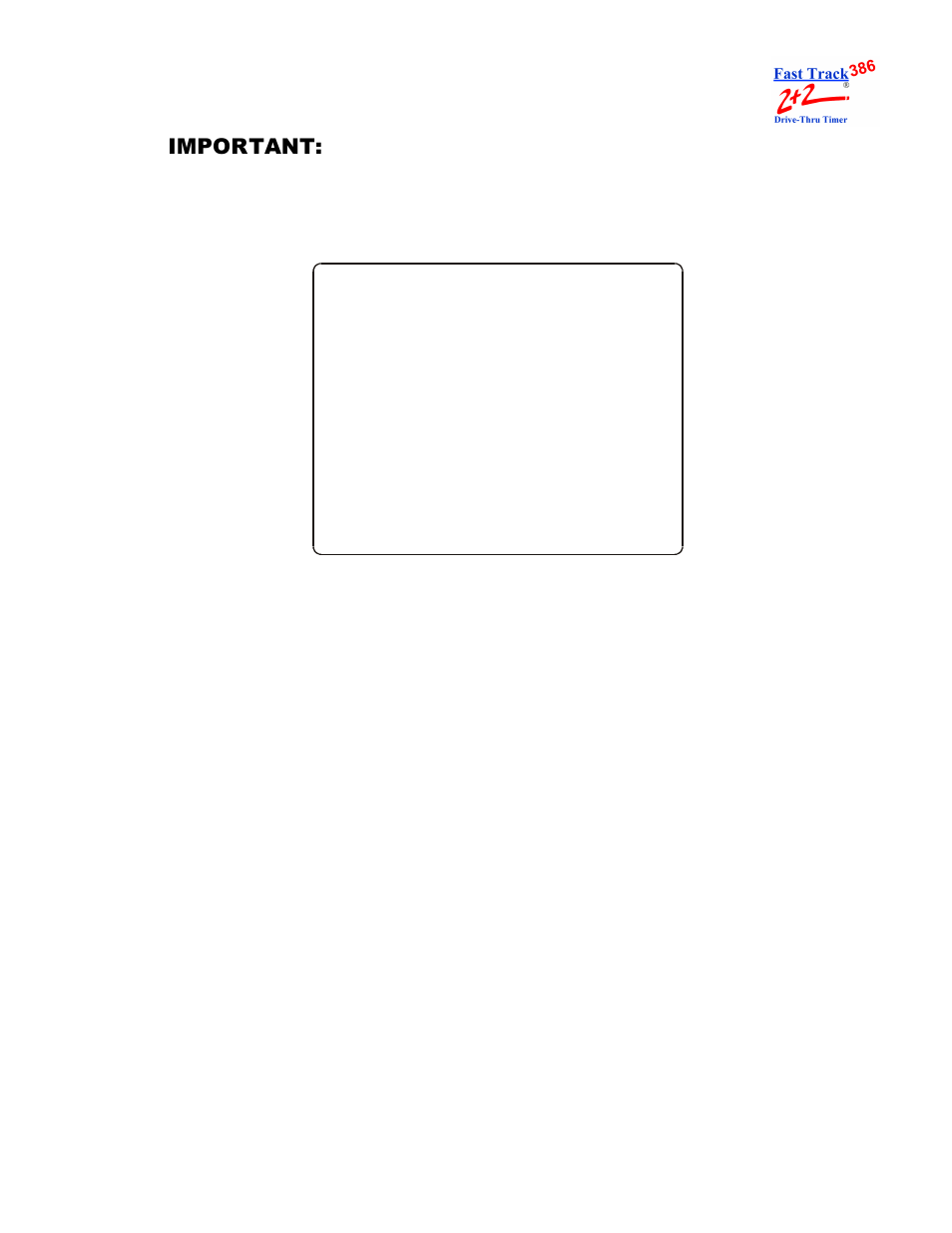 Important | PHASE RESEARCH 2000 Series User Manual | Page 73 / 131