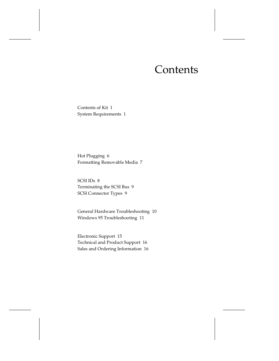 Adaptec 1450 User Manual | Page 5 / 30