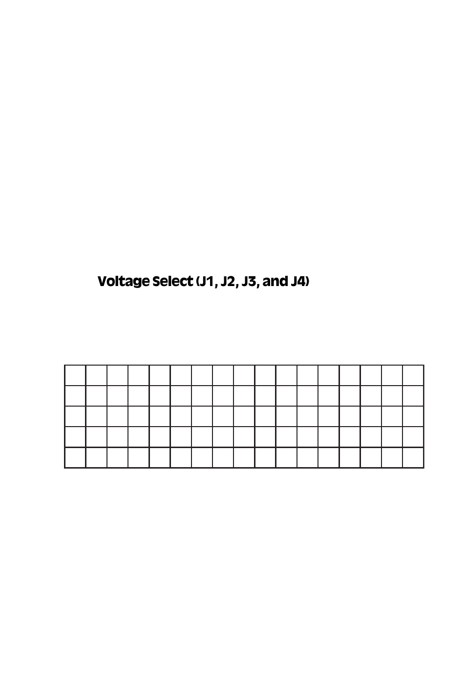 Voltage select (j1, j2, j3, and j4), The v, For cpu is fixed to be 3.3v) | Default setting | Adaptec SBC-599 User Manual | Page 24 / 120