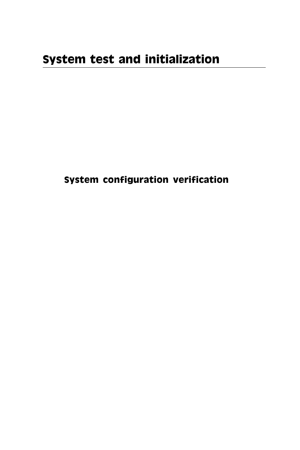 System test and initialization | Adaptec SBC-599 User Manual | Page 50 / 120