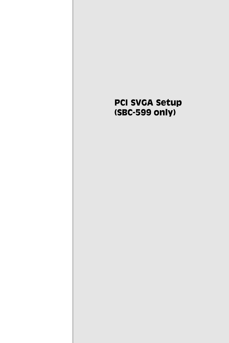 Adaptec SBC-599 User Manual | Page 61 / 120