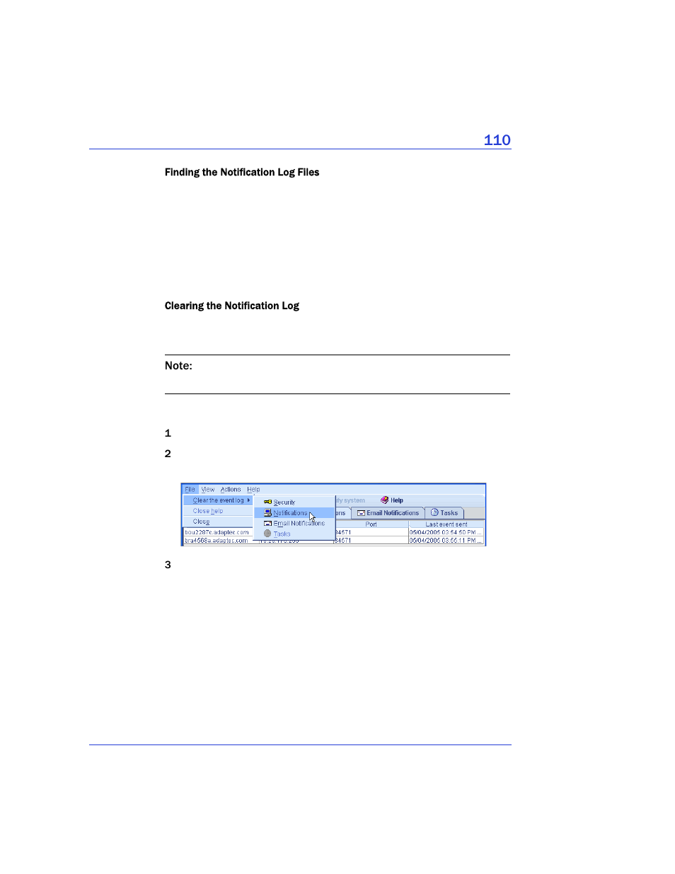 Adaptec Storage Manager User Manual | Page 111 / 191