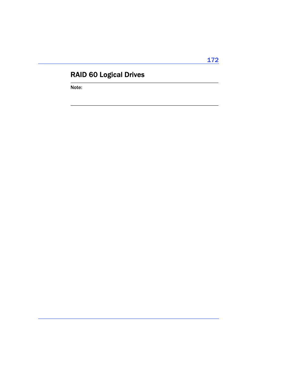 Raid 60 logical drives | Adaptec Storage Manager User Manual | Page 173 / 191