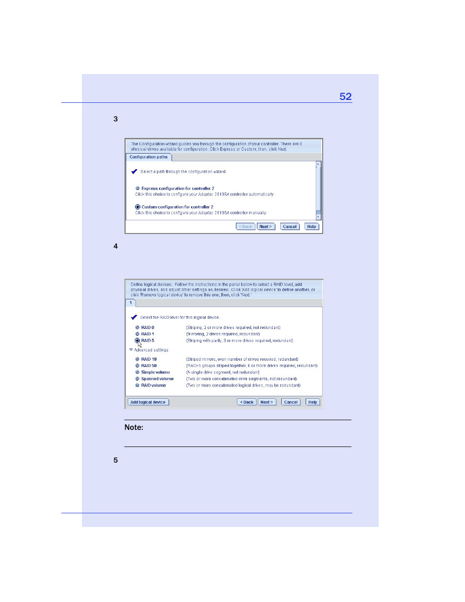 Adaptec Storage Manager User Manual | Page 53 / 191