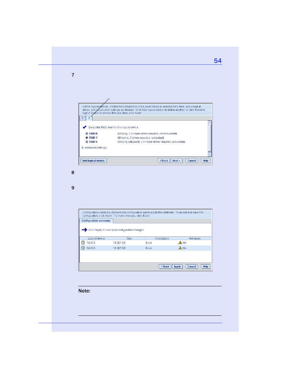 Adaptec Storage Manager User Manual | Page 55 / 191