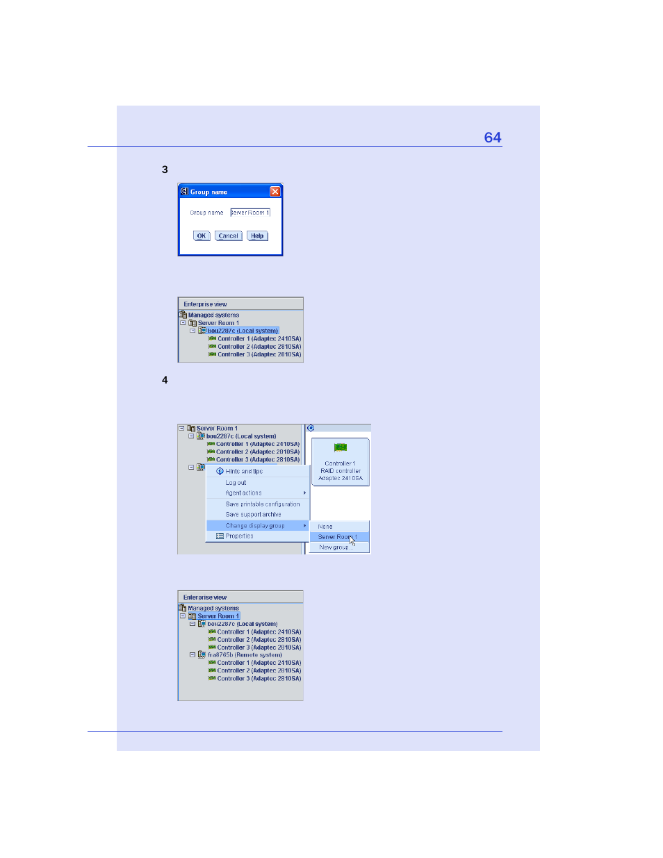 Adaptec Storage Manager User Manual | Page 65 / 191