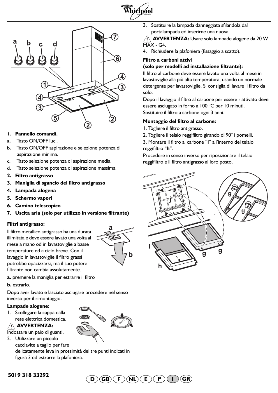 Whirlpool AKR 703 IX User Manual | Page 9 / 9